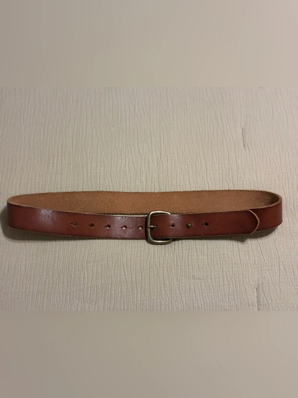 🤎 Gap Genuine Leather Belt – Size S/P – Perfectly Broken In